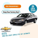 Remote Start System for 2006-2013 Chevy Impala Std. Key Automatic